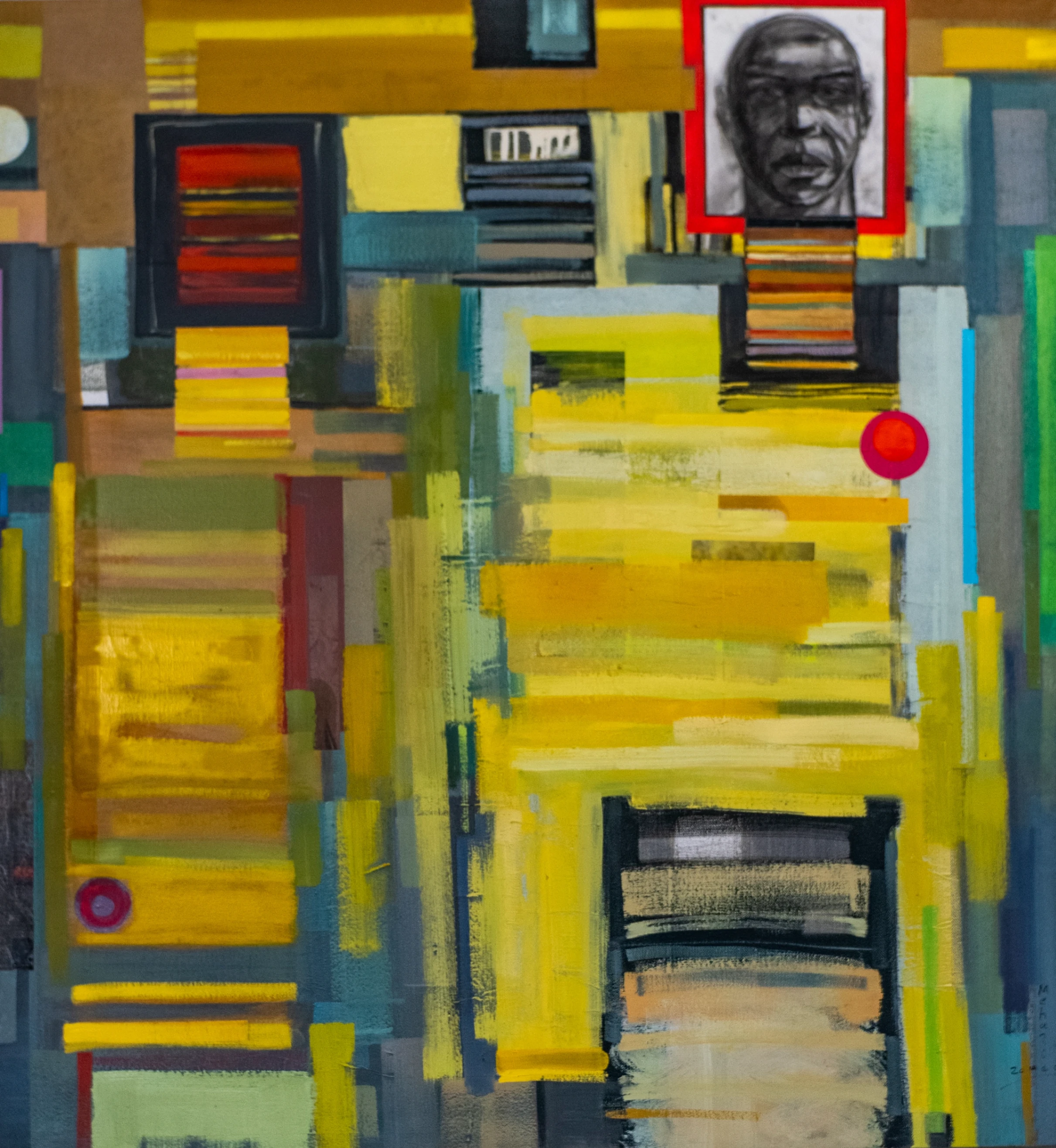 Abstract Yellow
